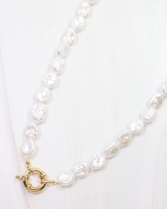 Juliet Baroque Pearl Necklace Pearl: Default