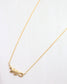 Alligator Necklace Gold: Default