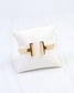 Jessi Open T Bangle Bracelet Gold: Default