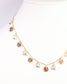 Evelyn CZ Necklace Gold