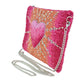 Tickled Pink Crossbody Phone Bag