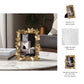 Photo Frame - Gold Resin Butterflies Border,  4x6 in.