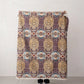 Cotton Slub Printed Throw w/Tibetan Tigers Pattern & Fringe
