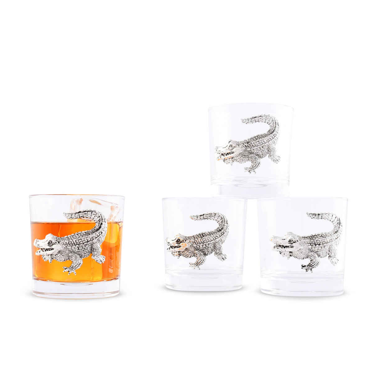 Alligator Bar Glasses (Set of 4)