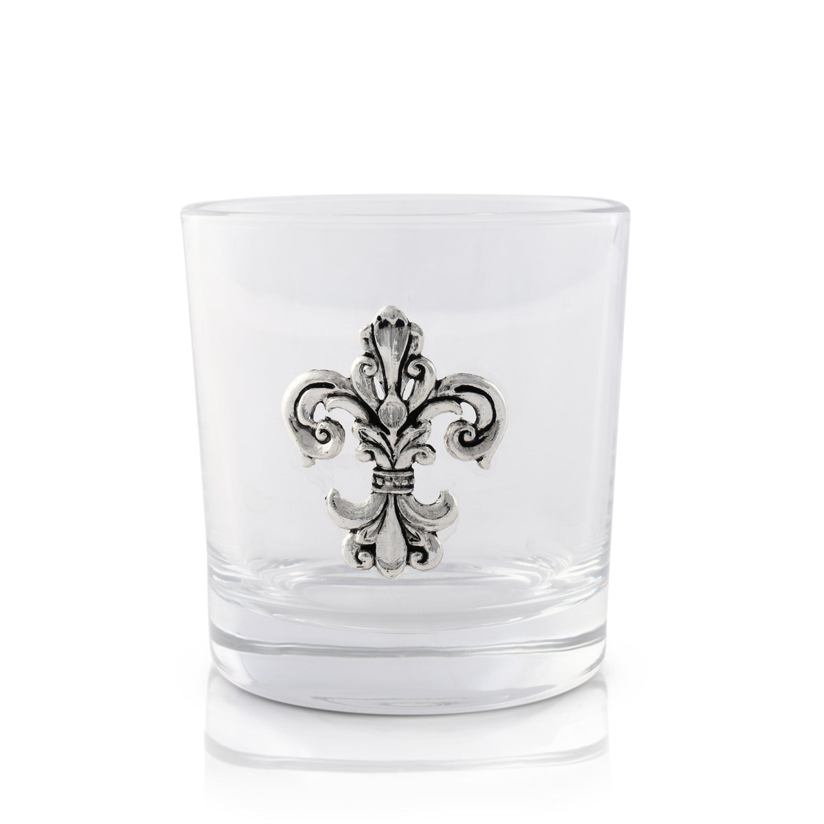 Fleur-De-Lis Bar Glasses Set