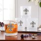 Fleur-De-Lis Bar Glasses (Set of 4)