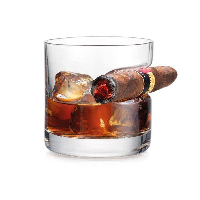 Set of Two Cigar Glass