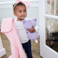 Knit Blanket - Pink