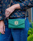 Carlington Clutch/Crossbody Green VQ: Default