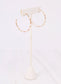Boneta Pearl Hoop Earring GOLD