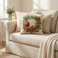 Cardinal Wreath Hook Pillow - The Pillow Shop