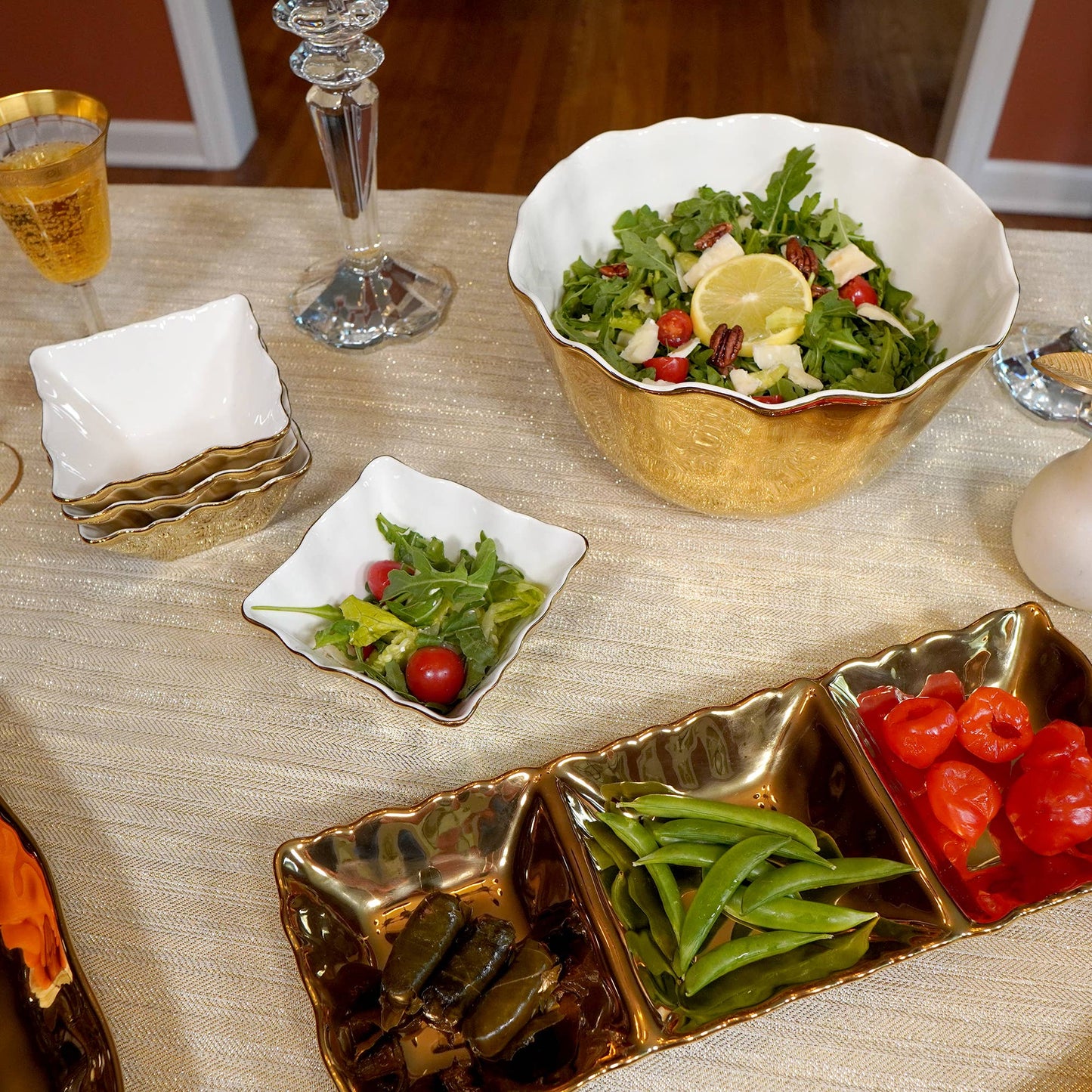 Gold Coast 3- Section Tray 15x 5.5