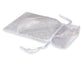 Organza Sheer Drawstring Bags: Ivory / 10 Pack / 4x6"