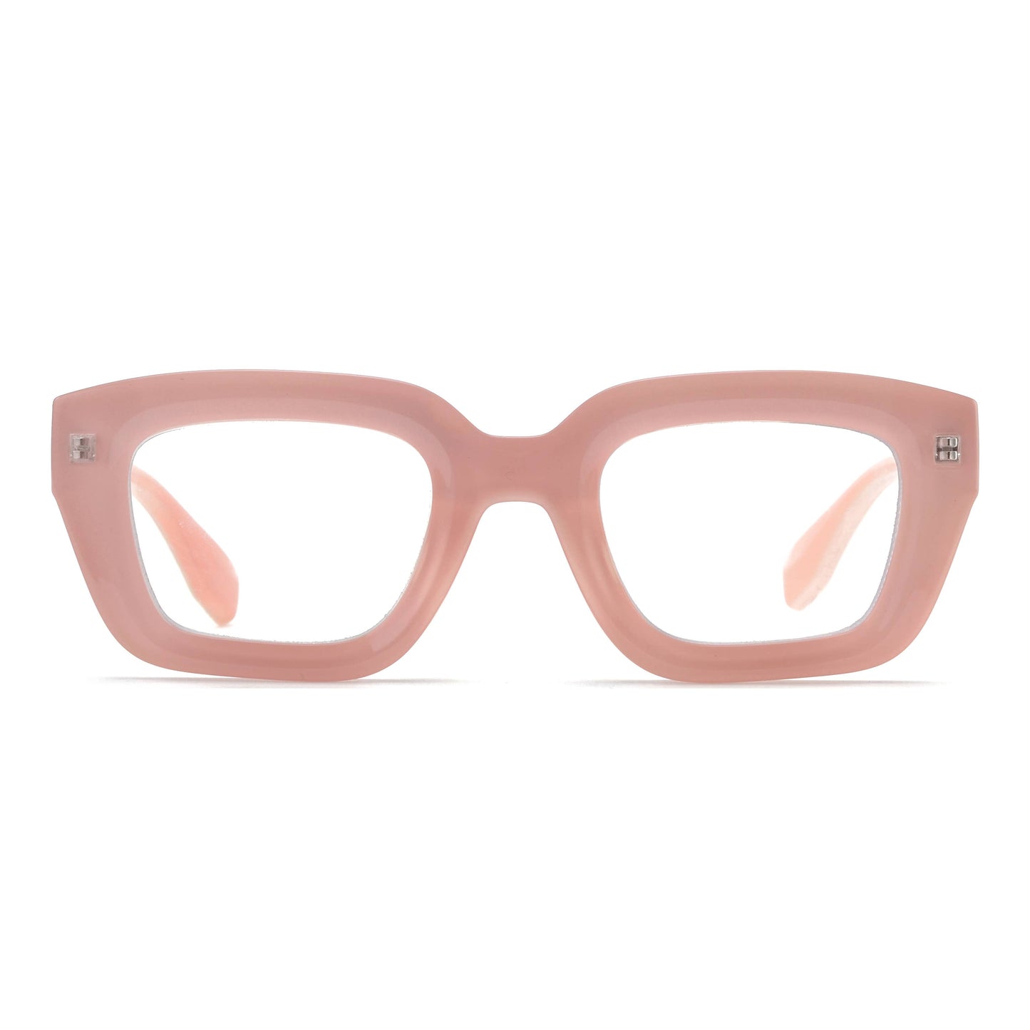 OWEN | Transparent Pink | Blue Light: 0.00