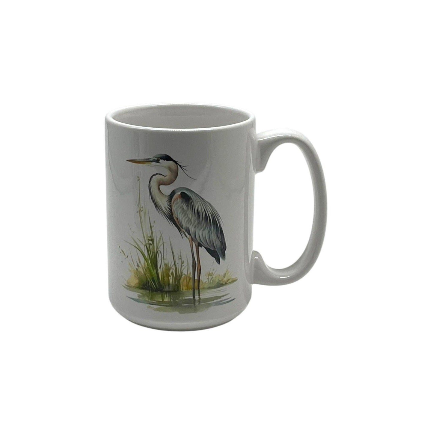 Blue Heron Mug, 15 oz.