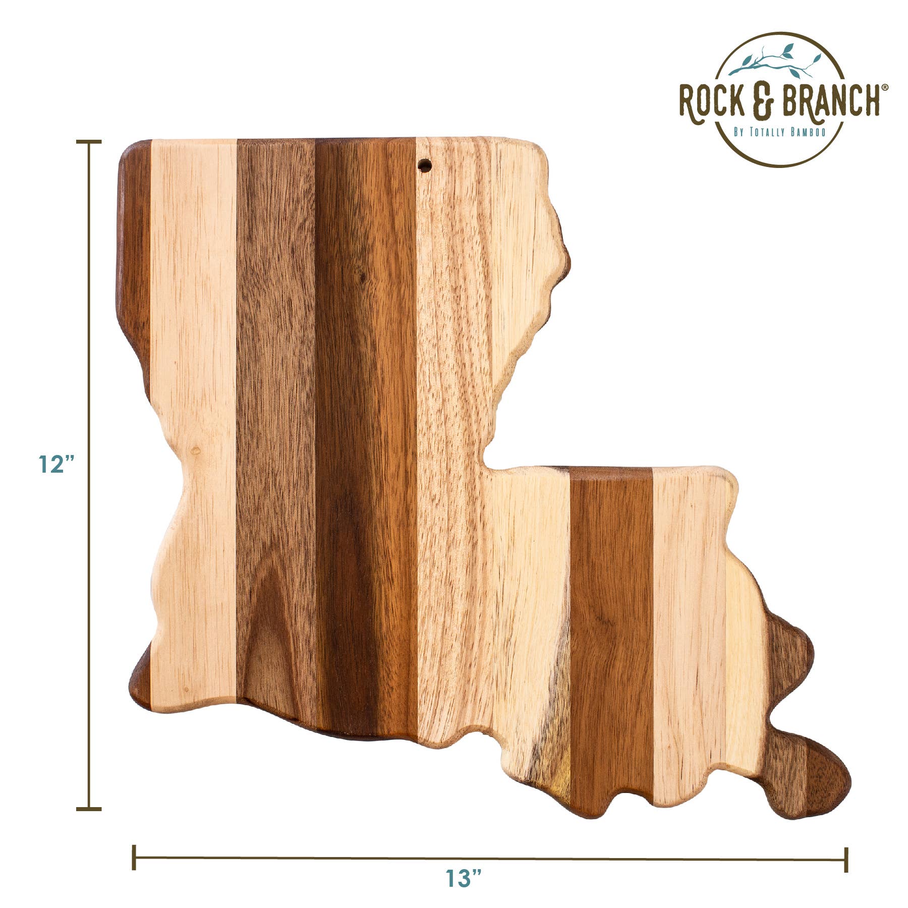 Rock & Branch Shiplap Series Louisiana Serving Board - Thumbnail 4