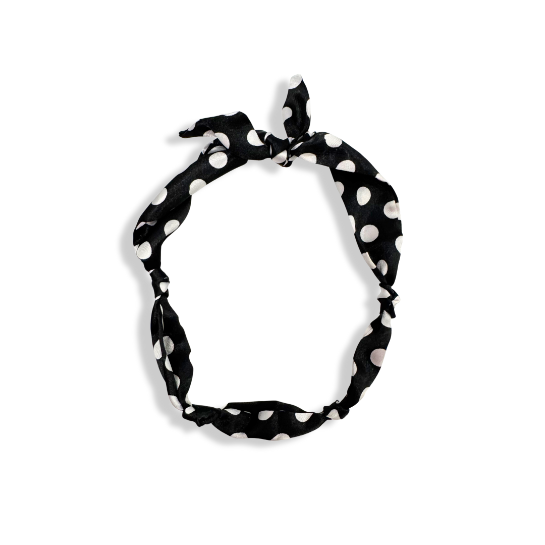 Scarf Bandana for Charm Necklace DIY - Multiple Options: Light Blue- Cream - Leopard
