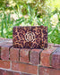 Cecilia Circle Logo Handbag Spotted Saddle: