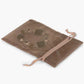 Organza Sheer Drawstring Bags: Hunter Green / 10 Pack / 4x6"