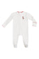 Pip Embroidered Zip Romper -Puppy Chic: 0-3 mo