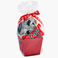 Clear Cellophane Basket Wrap Bags: Clear / 100 Pack / Small 12x4x20"