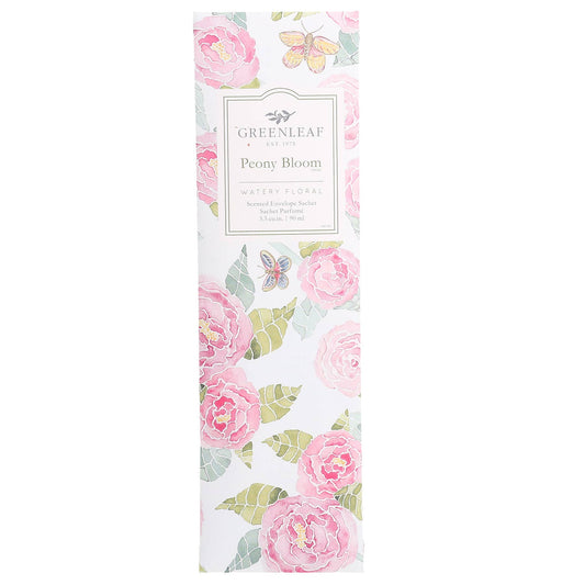 Peony Bloom Slim Sachet