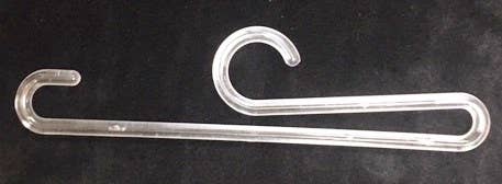 Clear acrylic towel hangers 10-pack