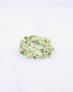 Flint Beaded Cross Stretch Bracelet Set Green