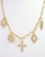 Durango Western Charm Necklace Gold