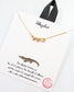 Alligator Necklace Gold: Default