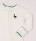 Pip Embroidered Zip Romper -Mallards: 3-6 mo