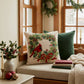 Cardinal Wreath Hook Pillow - The Pillow Shop