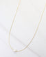 Conquest Necklace with Pearl Gold