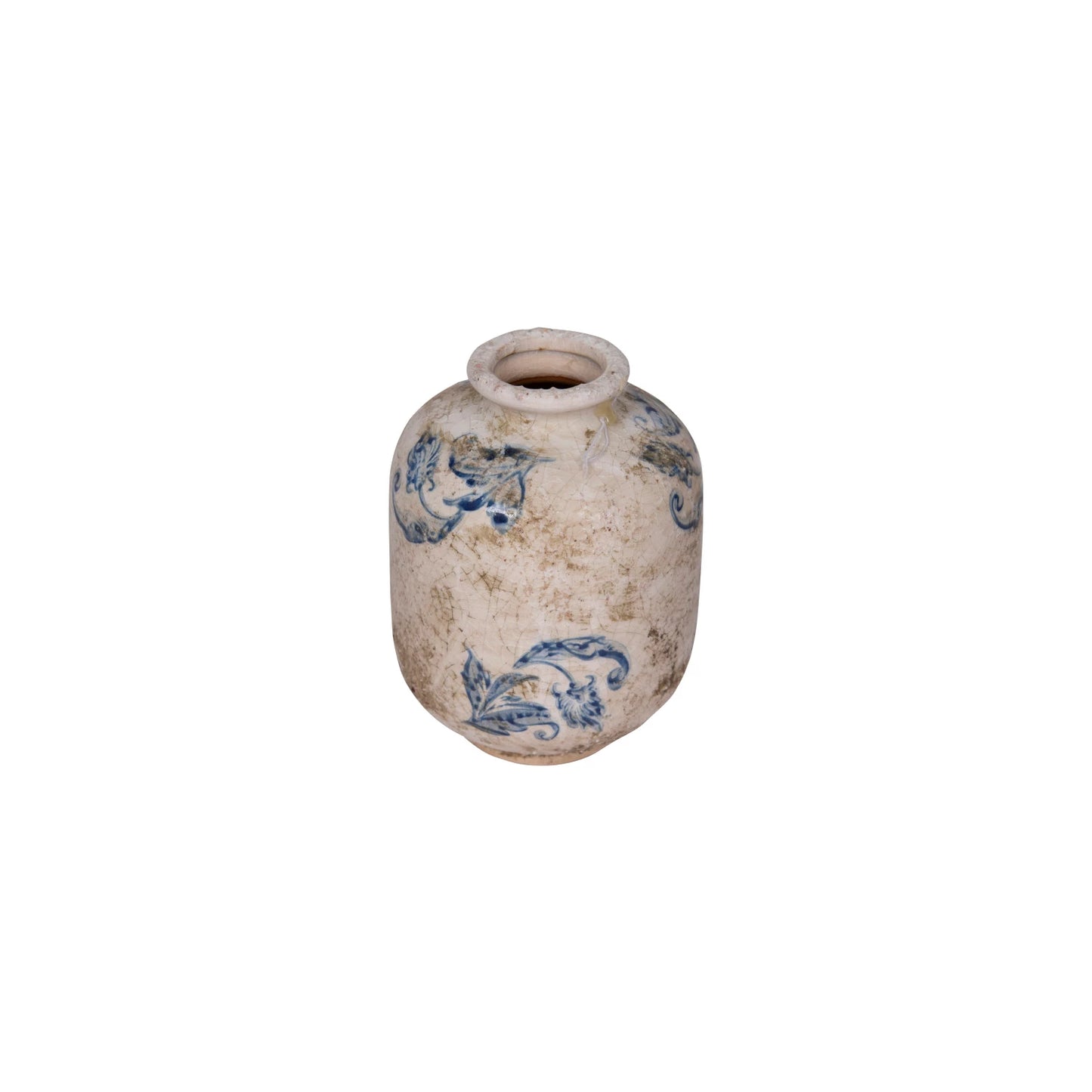 Terracotta Vase w/Pattern (3 Styles)