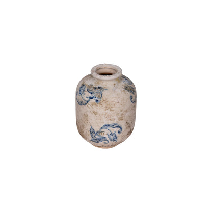 Terracotta Vase w/Pattern (3 Styles)