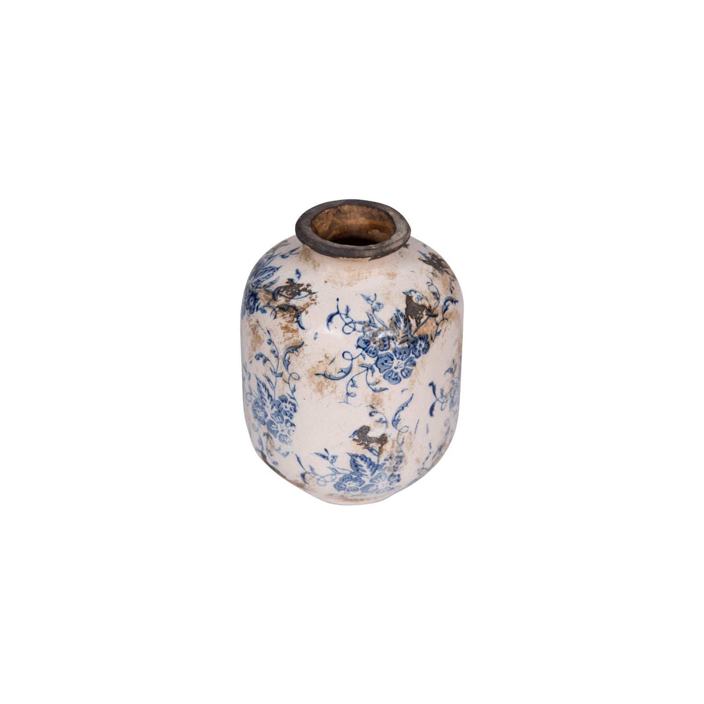 Terracotta Vase w/Pattern (3 Styles)