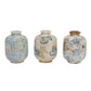Terracotta Vase w/Pattern (3 Styles)
