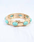 Hallie Stretch Bracelet Turquoise: Default