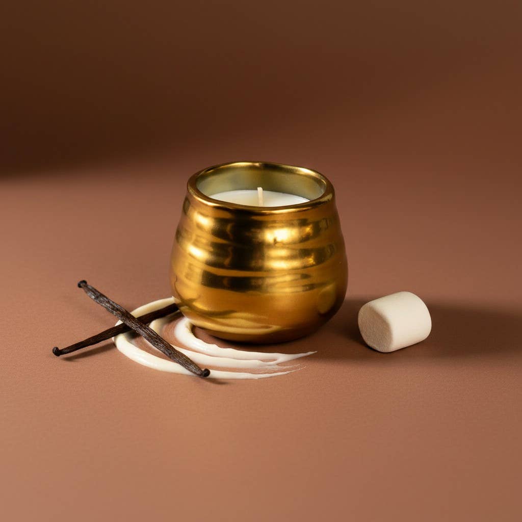 8 oz Midas Candle: Vanilla Lume