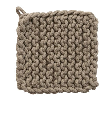 Cotton Crocheted Pot Holder (4 Colors)