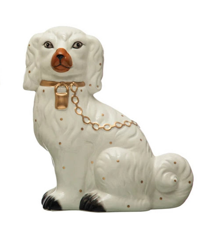 Hand-Painted Dolomite Vintage Reproduction Staffordshire (2 Styles)