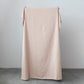 Cotton Velvet Throw w/Kantha Stitch - Blush Color