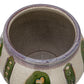 Hand-Painted Stoneware Planter w/ Design (Each One Will Vary)