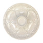 Stoneware Oyster Plate, Matte White