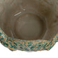 Stoneware Cabbage Shaped Planter