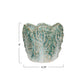 Stoneware Cabbage Shaped Planter