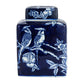 Decorative Hand-Painted Ceramic Ginger Jar