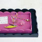 MDF Lacquered Scalloped Tray w/Handles