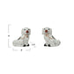 Ceramic Staffordshire Dog Shaped Toothpick Holder (2 Styles)