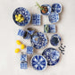 Hand-Painted Stoneware Plate w/Pattern (4 Styles)(Each Varies)